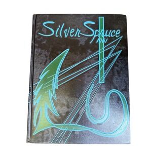 Vintage Silver Spruce‎ Yearbook 1961 Colorado State University CSU